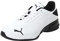 PUMA Herren Viz Runner Sneaker, White Black, 45 EU