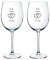 Calledelregalo Copas de Vino Personalizadas con los Nombres y la Fecha Que tú Quieras Grabado - Regalo original para pareja