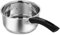 Penguin Home 3265 Cacerola profesional de inducción segura con tapa, acero inoxidable, 20 cm, 2.5 L, Mirror Finish