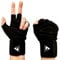 Aireez® 2 in 1 Fitness Handschuhe, Trainingshandschuhe, Sporthandschuhe & Handgelenk Bandagen für Damen & Herren, Gewichtheben Pad, Kraftsport, Krafttraining, Crossfit Grips & Gym Training