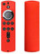 ELLENNE Custodia Silicone Cover Telecomando Protettiva per Amazon Fire TV 4K Alexa (Rosso)