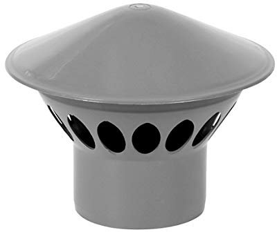 HT System | Entlüftungshaube Grau DN 75