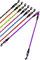Taglory Doppelte Leinen/Hundeleine Doppelleine für 2 Hunde/Keine Verwicklung Reflektierend Kletterseil/Verstellbar Splitterleinen/ (75cm, Lila)