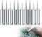 Yosoo Health Gear 900M Series Soldering Tips, 10pcs Soldering Tips, Solder Iron Tip Station Tool 900M-T-I for 936 937 Soldering Station Alarm Fob of a Car