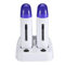 Roll-On Wax Heater, Cartridge Wax Enthaarungswalze Electric Wax Warmer Double Waxing Heater Waxing für Beauty Body Hair Removal Machine für Frauen und Männer(EU-Double)