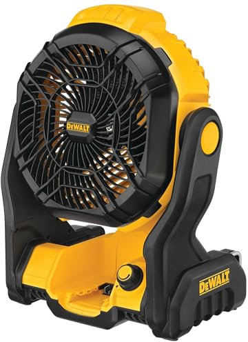 DEWALT 20V MAX Jobsite Fan, Cordless, Portable, Bare Tool Only (DCE512B)