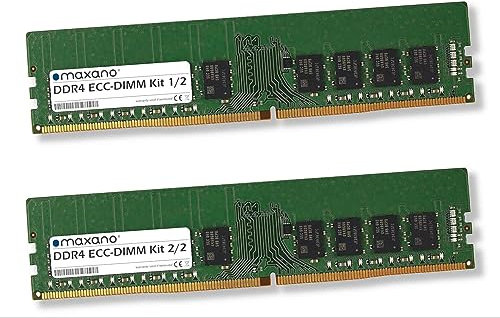 Maxano 16GB Kit 2X 8GB RAM kompatibel mit QNAP TVS-h1288X-W1250 (PC4-25600 ECC-DIMM Arbeitsspeicher)