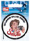 Prym 926079 Applikation Retro SMILE weiß/schwarz/rot