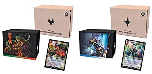 Magic The Gathering The Gathering Kamigawa: Neon-Dynastie Commander-Deck – Entfesselte Upgrades + Anschallen (Deutsche Version)