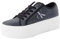 Calvin Klein Jeans Sneakers con Suola Preformata Donna Scarpe, Grigio (Black/Lavender Aura), 38 EU