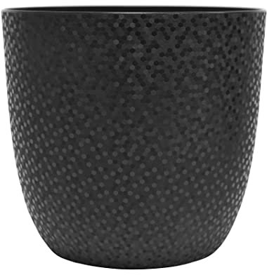 EDA - Cache-Pot Opale Ø 15,5 cm - Noir