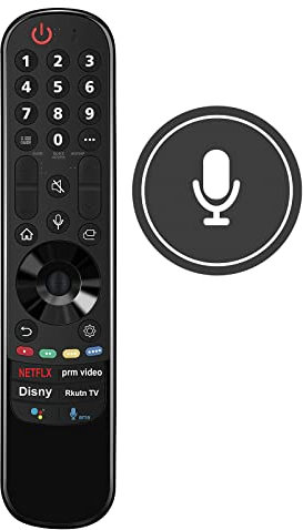 VINABTY MR22GN Replace Remote Control Compatible with LG TV Models 2021/2022,Built-In Microphone,OLED Z2/1, G2/G1, C2/C1, B2/1, A2/1;996Q/P, 966Q/P, 916Q/P, 90Q/P, 87Q, 86Q, 82Q, 81Q;UHD Series