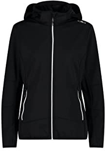 CMP, JACKET ZIP HOOD, 32A0456, Basic Black, D44, Woman