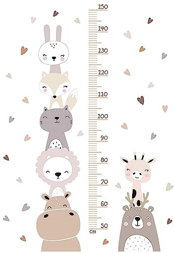 Stickers Murali Metro Adesivo Bambini: YIDM Metro da Parete per Bambini Impermeabile Adesivo Bambina Parete Metro Autoadesiva Adesivi per Decorazione la Camera Soggiorno Camera Bambini (Animale)