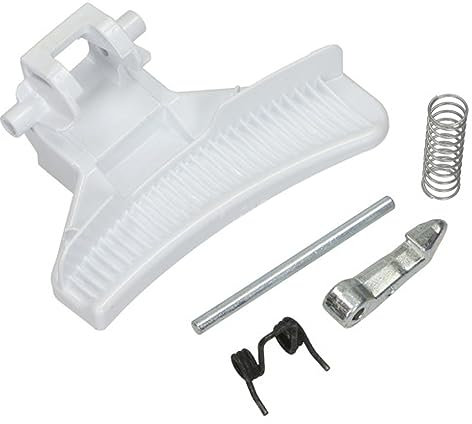 SPARES2GO Door Handle Kit compatible with Zanussi ZWF60000 ZWF70000 Series Washing Machine