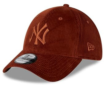 New Era New York Yankees MLB Wide Cord Brown 39Thirty Stretch Cap - S-M (6 3/8-7 1/4)