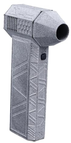 Fockety Tragbarer Turbo JetFan, 22 m/s 150000 U/min Typ C, stufenlos einstellbare Geschwindigkeit, elektrische Mini-Luftpistole zum Kühlen, Reinigen, mit 3000mAh Akku
