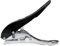 Perforatrice à trou unique, perforatrice simple de 6 mm, haute performance, accessoire de bureau pour classeurs, cartes d'identité, PVC (noir)