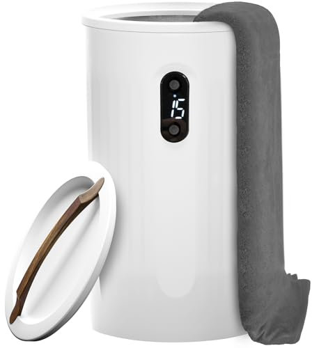 Bartnelli Pro Luxury Premium Towel Warmer, Extra Large Modern Bucket Style Warmer for Home Bath & Spa Towels, Blankets & Bathrobes | Great Gift Idea for Men, Women for Holidays,Birthdays,Anniversaries