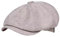 Perfeclan lässige Ballonmütze für Damen, Schirmmütze Kappe Barett Maler Mütz Bakerboy Schiebermütze Newsboy Cap Cabbie-Mütze, Elastischer Rückseite, mit Schirm Frühling-Sommer, hellgrau