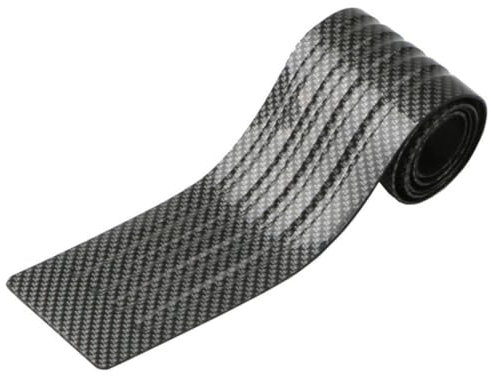 Auto Ladekantenschutz für Opel Meriva A Meriva B 2003-2017,Anti-Kratz Stoßstangenschutz Heckstoßstangenschutz Kantenschutz Styling Deko Zubehör,A-Carbon Look/104cm