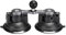 FANAUE Double Suction Cup Car Base Mount with 1 Ball, Window Suction Cup Holder, Compatible with RAM Mounts B Size 1 Inch Ball Double Socket Arm