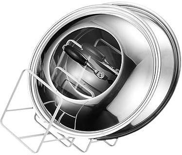 Alipis Glas Topfdeckel Mit Fenster Edelstahl Deckel Für Kochtopf Spritzschutz Küchenwerkzeug Zum Anbraten Und Garen