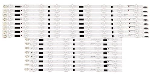 PGLVLZFGFN 16pcs LED Backlight Strip Replacement Compatible With Samsung TV UE46F6510SB UE46F6400AW BN96-25308A BN96-25309A D2GE-460SCA TV light strip