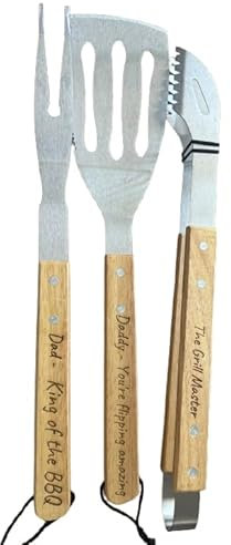 Personalised BBQ Tool Set - Custom