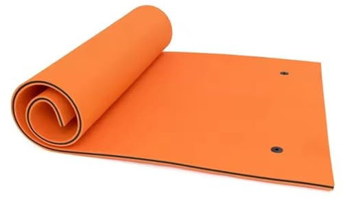 Matelas Mousse Piscine, Tapis Flottant Piscine pour Adultes, Lac, Piscine, Plage, Yacht, Bouée Flottant, Hamac Tapis d'eau Flottant,Orange,1.8mX0.9mX3.3cm