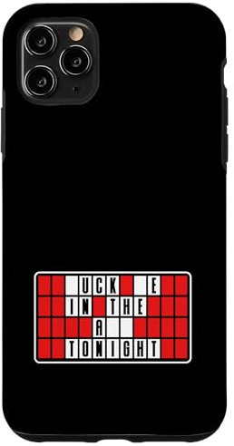 Adult Humor Guess The Word Funny Case for iPhone 11 Pro Max