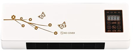 Renchey Climatizador de Pared, Acondicionadores de Aire para Habitaciones, Silencioso con Mando Frío Calor Temporizador 24 Horas para Interior Hogar Cocina Baño Todo el Año