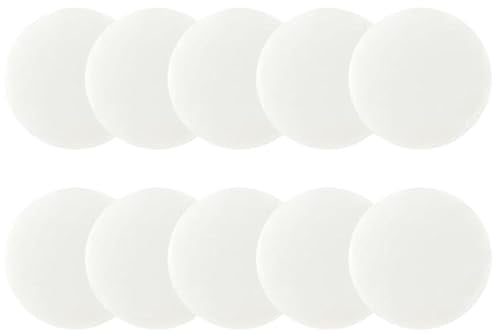 Veesper Luftmatratzen-Flicken-Set, 10 Stück, 6, 9 x 6, 9 cm, TPU, wasserdicht, hitzebeständig, aufblasbare Reparaturflicken für Luftmatratzenbett, Poolschwimmer, Schlauchboot und Sofa-Reparatur