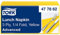 Tork 477862 Soft Lunchservietten Gelb / 3lagige, saugfähige Papierservietten in Gelb / Vielfältig verwendbar / Advanced Qualität / 10 x 150 (1500) Servietten / 32,6 x 33 cm (B x L) / 1/4-Falz