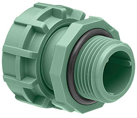 Orbit Paquete de 2 adaptadores giratorios de rosca macho de 1 pulgada con junta tórica - 57178