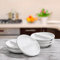 Urban Lifestyle 6 x bols à sauce ronds en porcelaine avec séparateurs empilables Shikoku (bols doubles Ø 9 x 1,8 cm) bols à sauce soja, bols à sushi, bols à épices pour amuse-gueules
