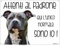 AMSTAFF Attenti al padrone qui l'unico normale sono io! CANE CARTELLO TARGA IN METALLO (15X20)