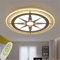 XinZe LED Dimmbar Lampe Deckenleuchte Kinderzimmer Schlafzimmer Jungen Und Mädchen Leuchte Deckenlampe Wohnzimmer Kreativ Runde Kompass Deckenstrahler Augenschutz Decke Beleuchtung Mit Fernbedienung