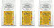 Caffè Corsini - Cafè en Grains 3x250g Compagnia Dell'Arabica Brésil Santos, Mono Origine, Délicat, 750g au Total