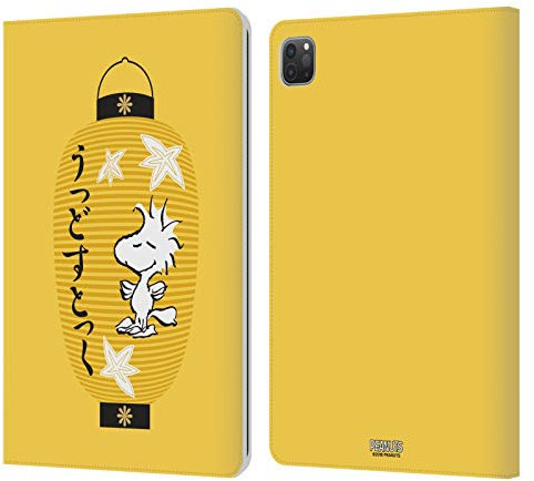 Head Case Designs Offizielle Peanuts Lanterne 2 Orientalischer Snoopy Leder Brieftaschen Handyhülle Hülle Huelle kompatibel mit Apple iPad Pro 11 2020/2021 / 2022