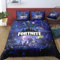 Meiju Bettwäsche Set - 3D Bedrucktes Mikrofaser Bettbezug und Kissenbezug mit Reißverschluss Schließung Bettwäsche-Set Für Teenager Jugendliche Mädchen Männer (Fortnite 9,140x200cm)