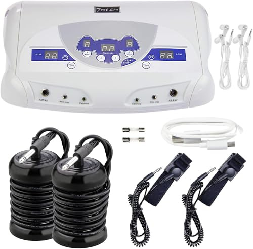 veicomtech Ionic Foot Bath Detox Machine for 2 Users with MP3 Player