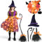 Spooktacular Creations Disfraz de Tutú de Bruja de Lunares para Niñas
