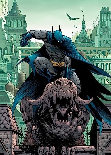 Displate Metall poster DC Comics The Knight by Tony Daniel Größe L