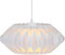 Alvia Puzzle Lampshade - 25cm Diameter DIY Ceiling Light Lamp Shade - Pleated Ribbon Design