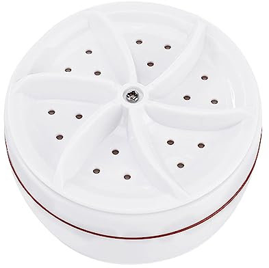 MISOYER Lavadora - Viaje Plegable Recargable por USB,bajo Ruido Que Ahorra Espacio, Lavadora portátil para el hogar, apartamento, Camping
