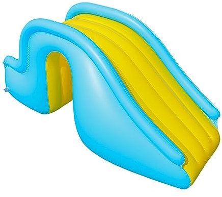 Sharplace Aufblasbare Rutsche für Kinder, Kletterrutsche, faltbares Baby-Aktivitätszentrum, einfache Montage, PVC-Spielzentrum, Pool-Wasserrutsche für