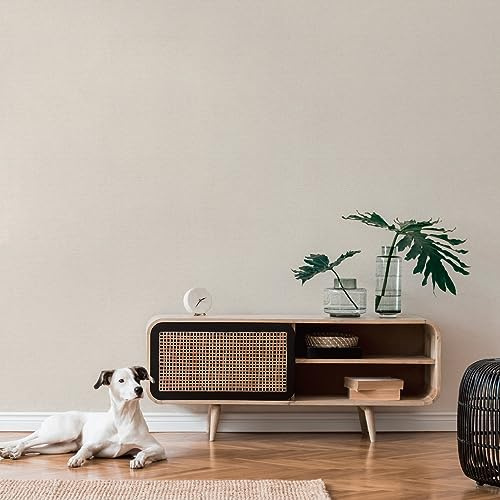 Livingwalls Unitapete Creme Weiß Beige Famous Garden 393511 - Vliestapete - 10,05 m x 0,53 m - Made in Germany