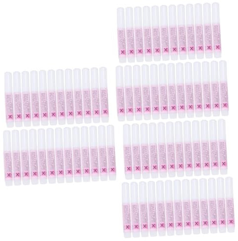 minkissy 75pcs Super Strong Nail Glue Professional Adhesive for Nail Tips for Quick Dry Formula Home and Salon Use