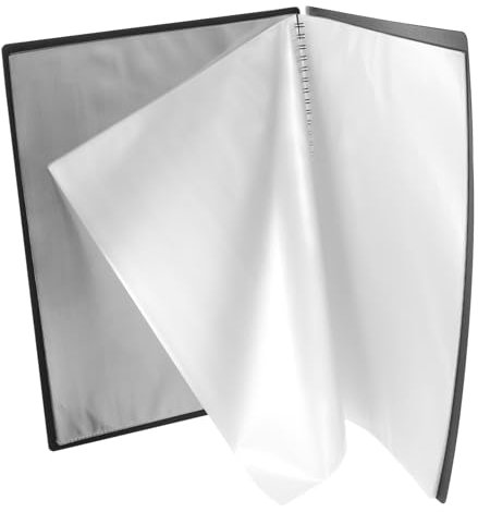 Toyvian Blech Ordner Chor Binder Notenhefter Notenständer Aufbewahrungshalter Für Musikchöre Musik Blätter Flip-folio Mehrschichtig Muschelschale Pp Informationsbroschüre